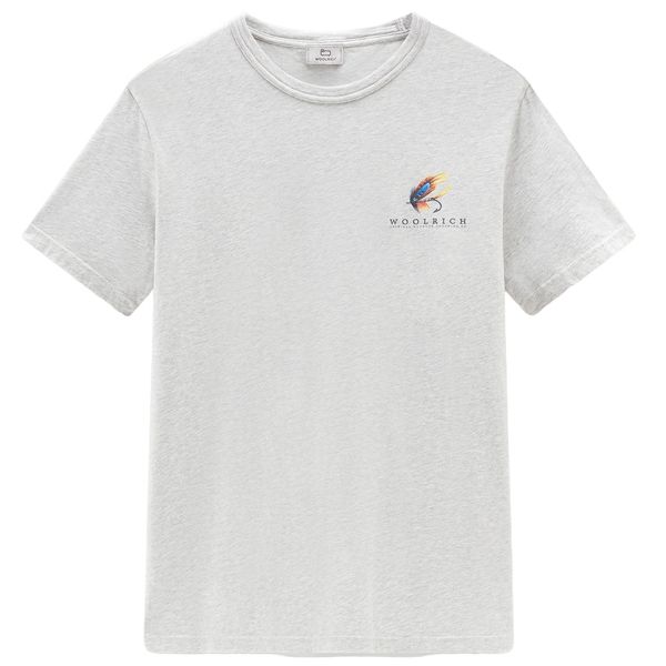 woolrich lakeside t-shirt grijs