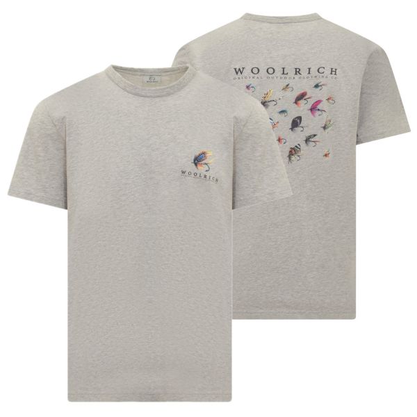 Woolrich Lakeside T-shirt Grijs