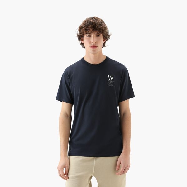 woolrich lakeside t-shirt navy