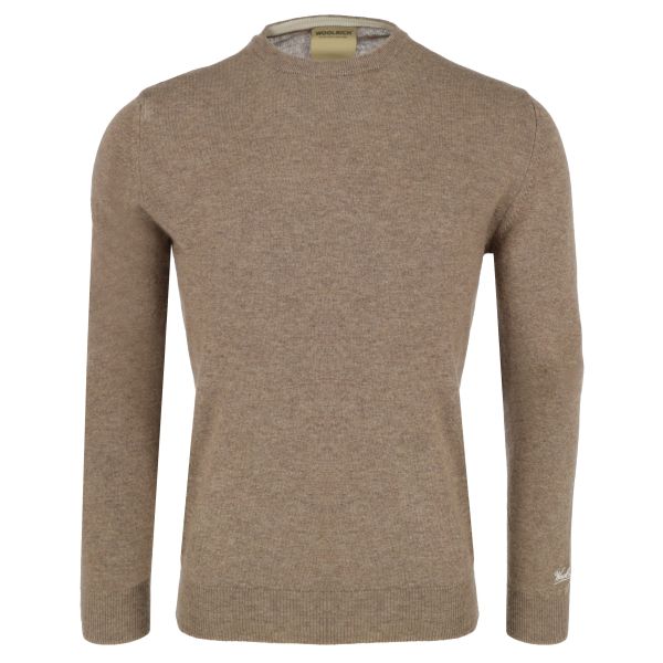 Woolrich Lambswool Sweater Bruin