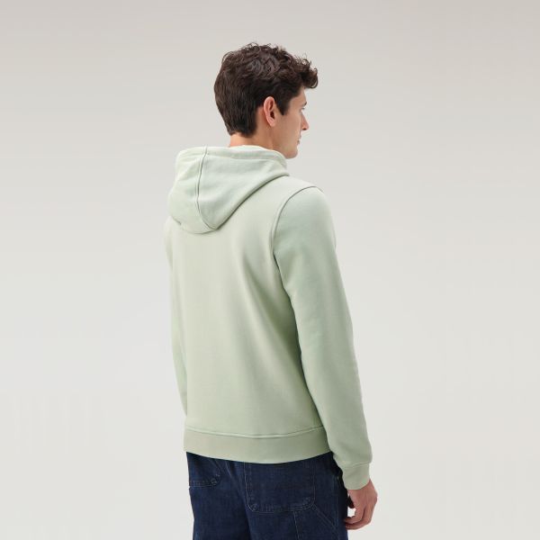 Woolrich Light Classic Hoodie Mint
