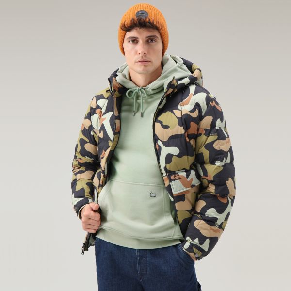 Woolrich Light Classic Hoodie Mint