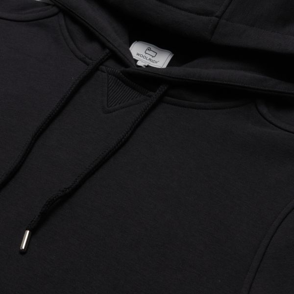 Woolrich Light Classic Hoodie Zwart