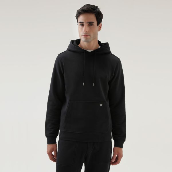 Woolrich Light Classic Hoodie Zwart
