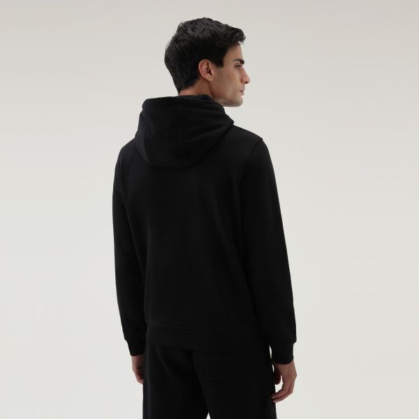 Woolrich Light Classic Hoodie Zwart