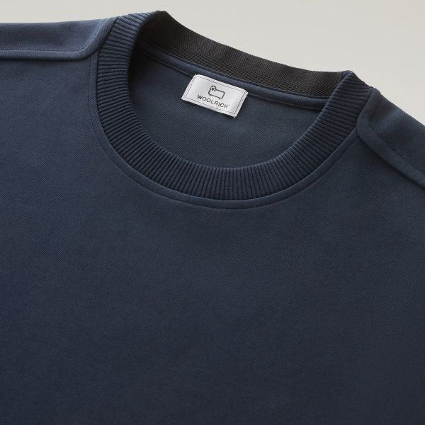 Woolrich Light Fleece Sweater Navy