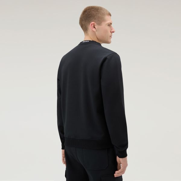Woolrich Light Fleece Sweater Zwart