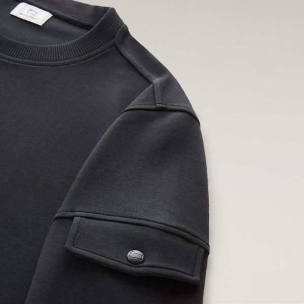 Woolrich Light Fleece Sweater Zwart