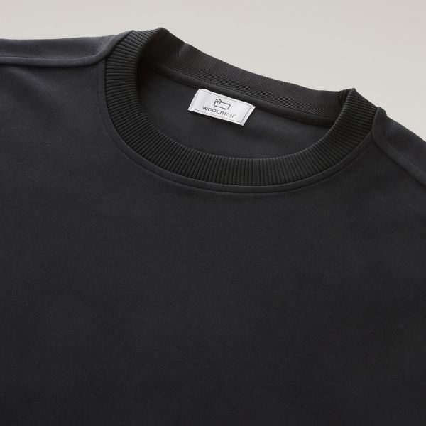 Woolrich Light Fleece Sweater Zwart