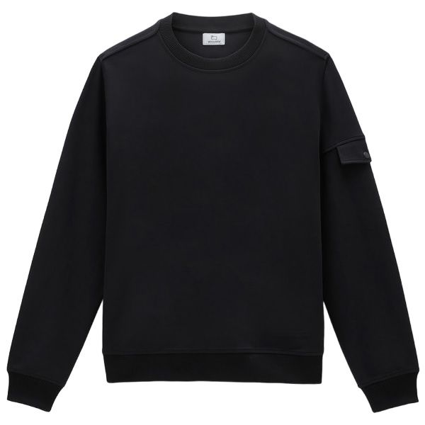 Woolrich Light Fleece Sweater Zwart