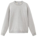 Woolrich Logo Script Sweater Grijs