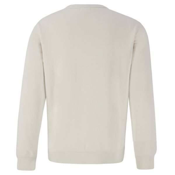 Woolrich Logo Script Sweater Off White