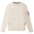 woolrich logo sweater beige