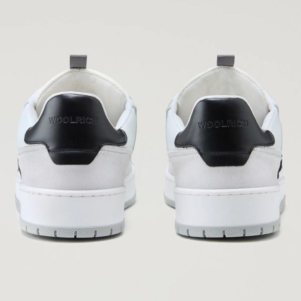 Woolrich Low Basket Sneaker Wit