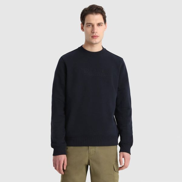 Woolrich Luxury Sweater Navy