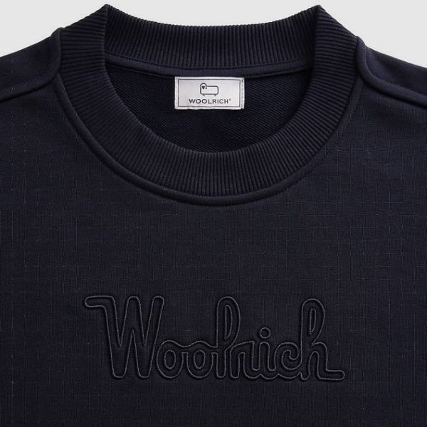 Woolrich Luxury Sweater Navy