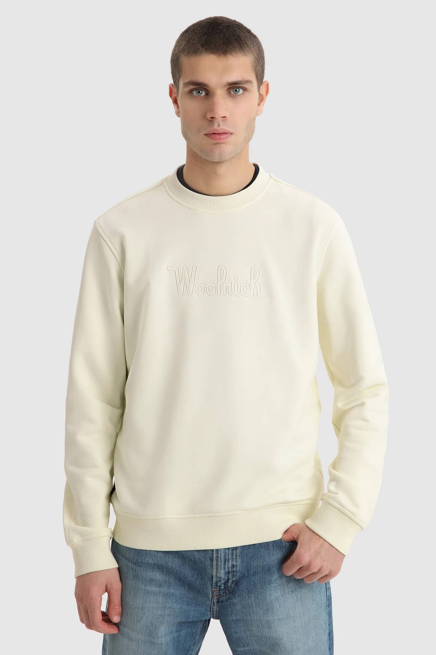 Woolrich Luxury Sweater Off White