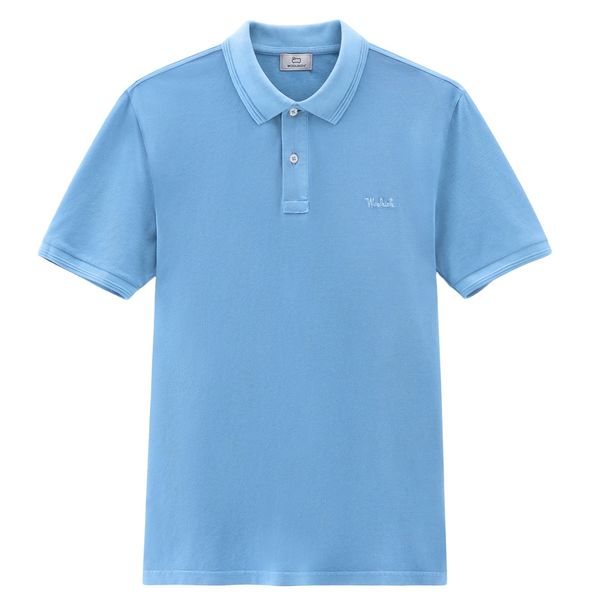 woolrich mackinack polo blauw