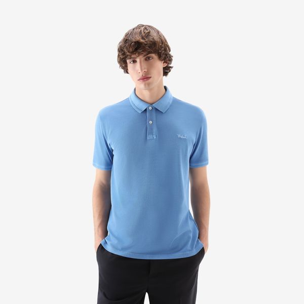 woolrich mackinack polo blauw