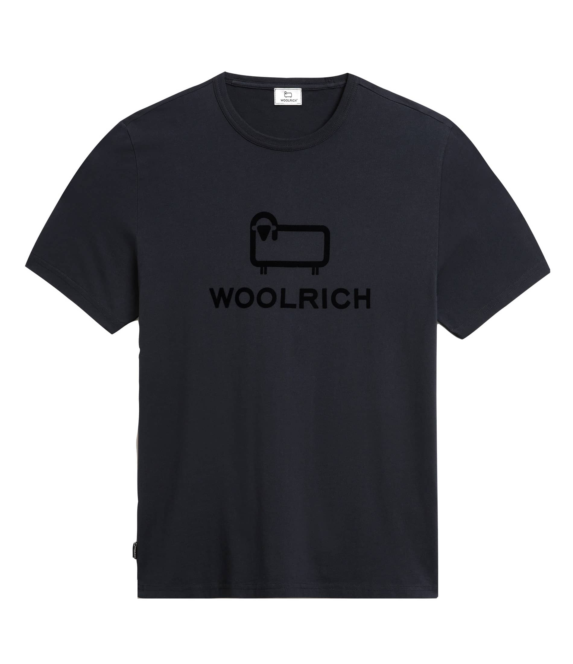 Woolrich Marco Logo T-shirt Navy