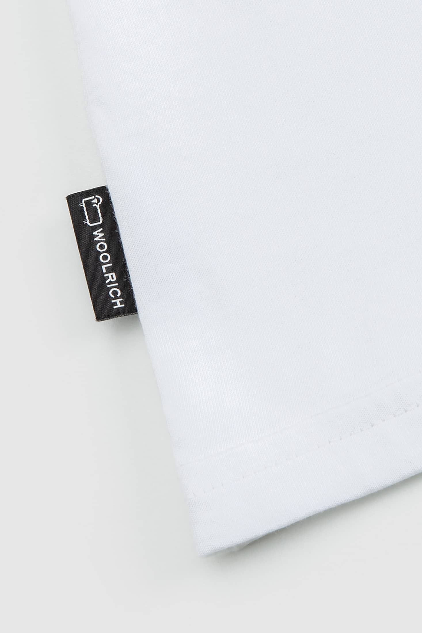 Woolrich Marco Logo T-shirt Wit