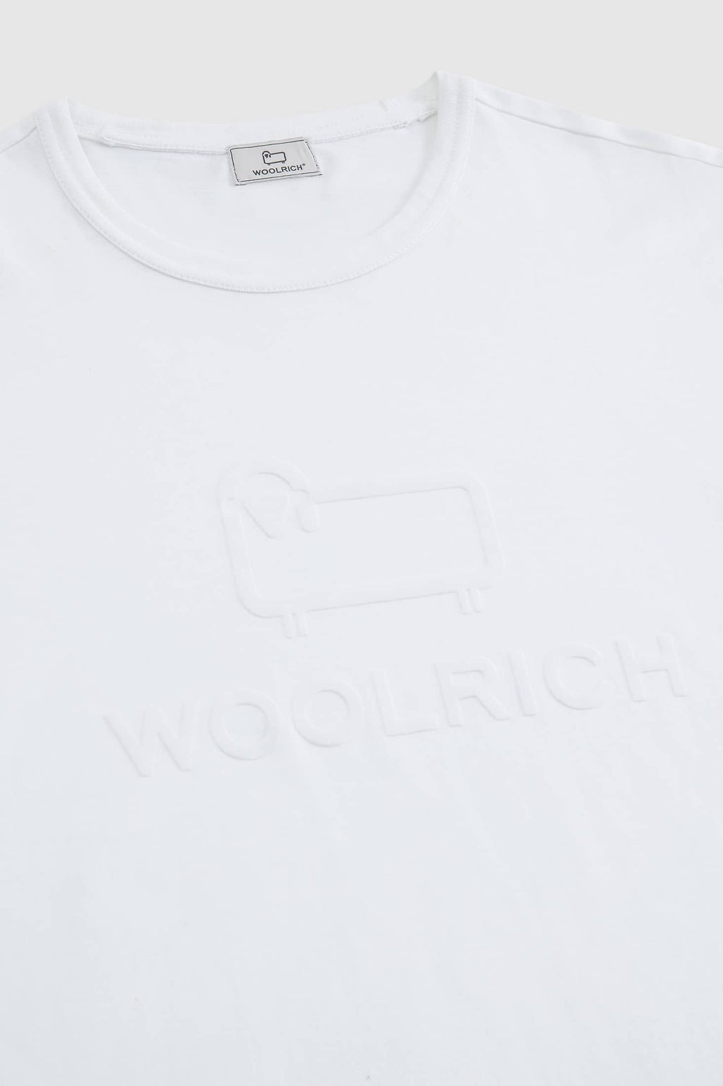 Woolrich Marco Logo T-shirt Wit