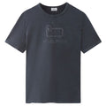 woolrich macro logo t-shirt zwart