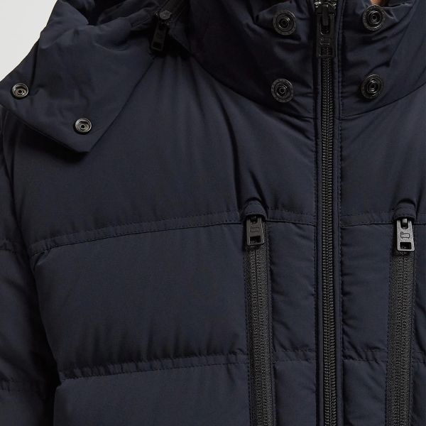 Woolrich Matt Stretch Puffer Navy