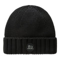 Woolrich Merino Wool Logo Muts Zwart