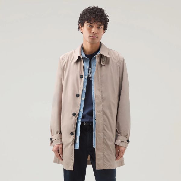 Woolrich New City Car Coat Beige