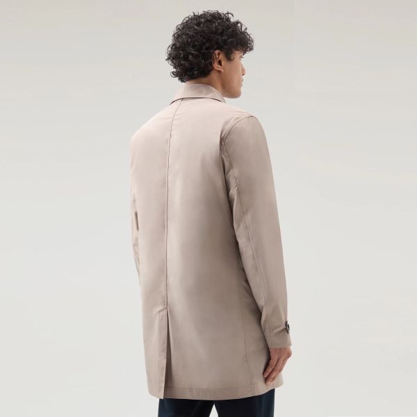 Woolrich New City Car Coat Beige