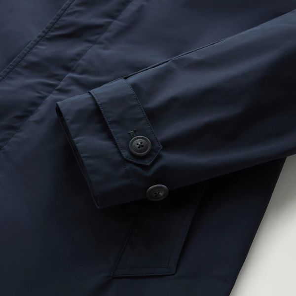 Woolrich New City Car Coat Navy