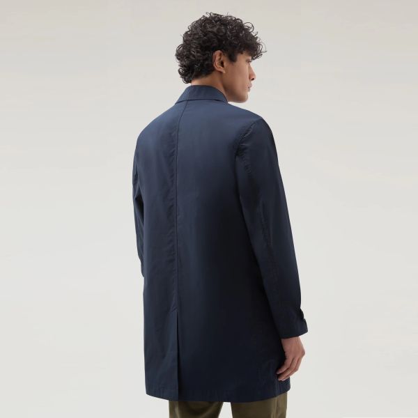 Woolrich New City Car Coat Navy