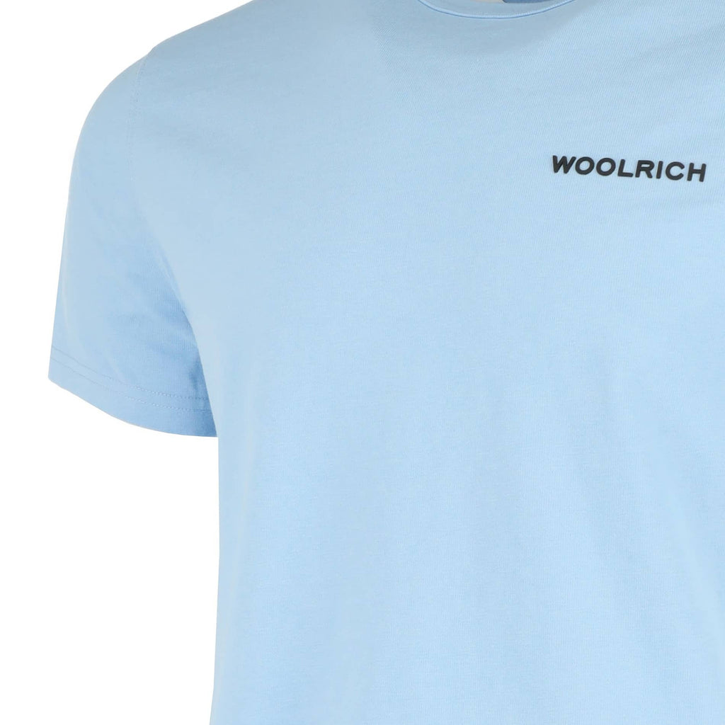Woolrich Outdoor T-shirt Licht Blauw