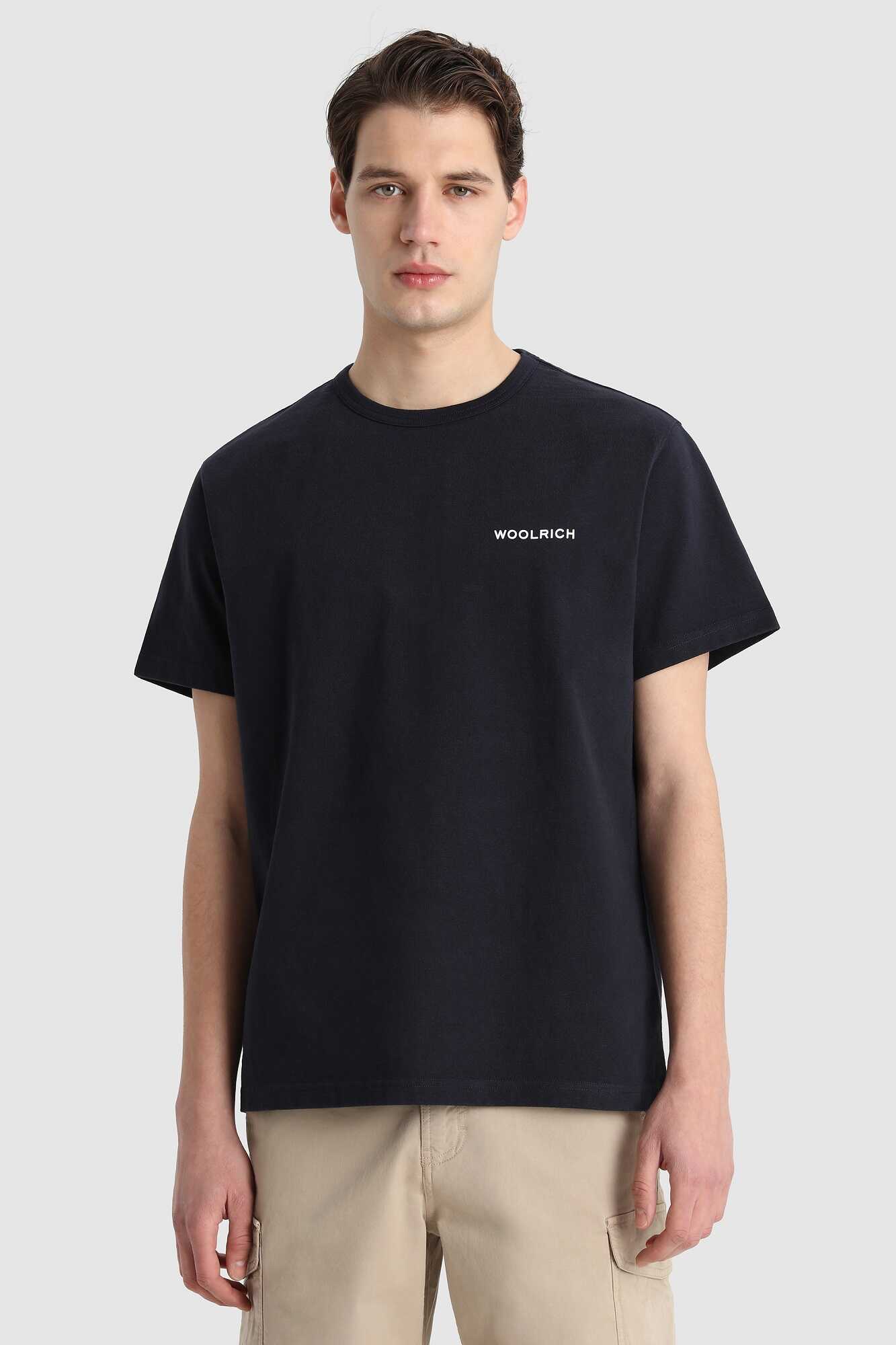 Woolrich Outdoor T-shirt Navy