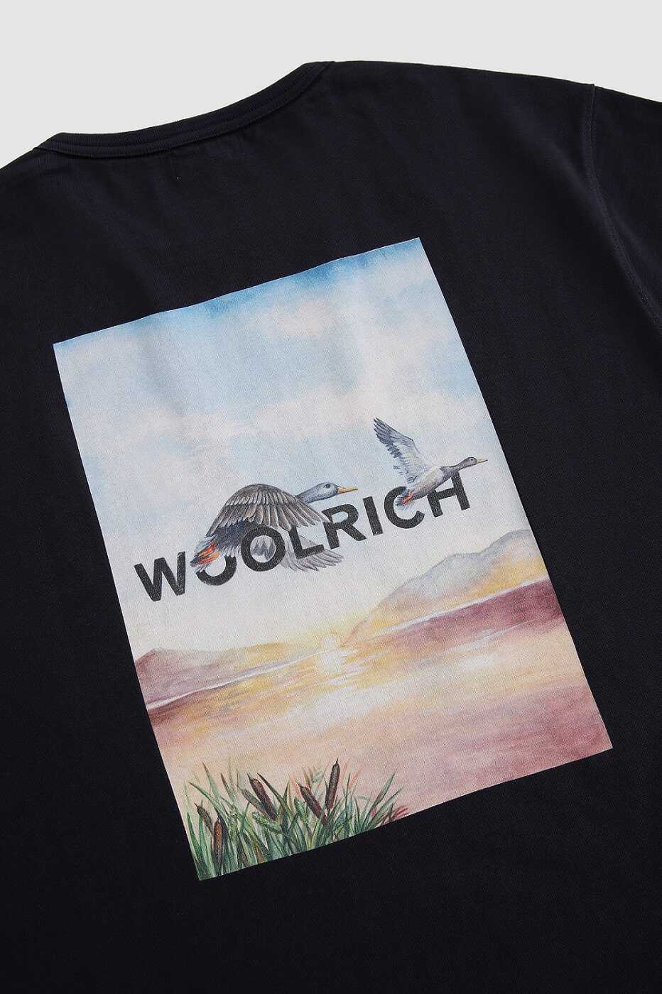Woolrich Outdoor T-shirt Navy