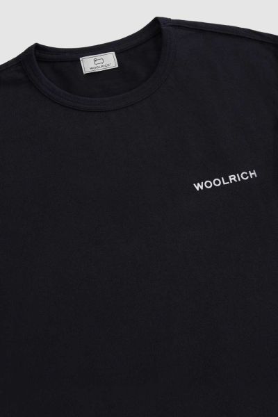 Woolrich Outdoor T-Shirt Navy