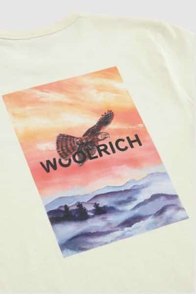 Woolrich Outdoor T-Shirt Off White