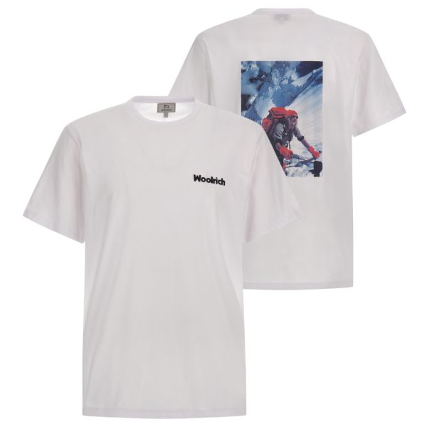 Woolrich Outdoor T-shirt Wit