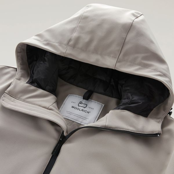 Woolrich Pacific Soft Shell Jack Beige