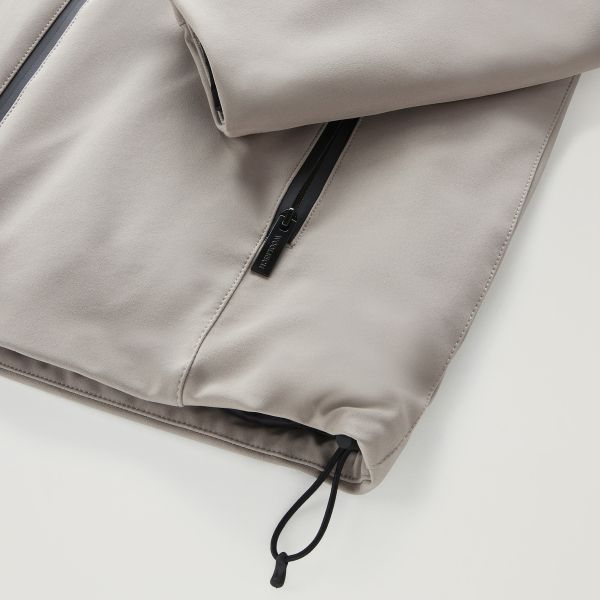 Woolrich Pacific Soft Shell Jack Beige