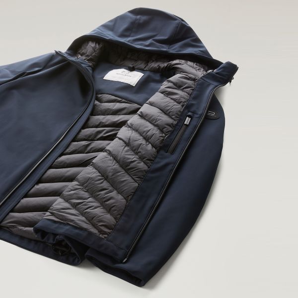 Woolrich Pacific Soft Shell Jack Navy