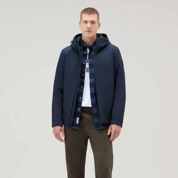 Woolrich Pacific Soft Shell Jack Navy