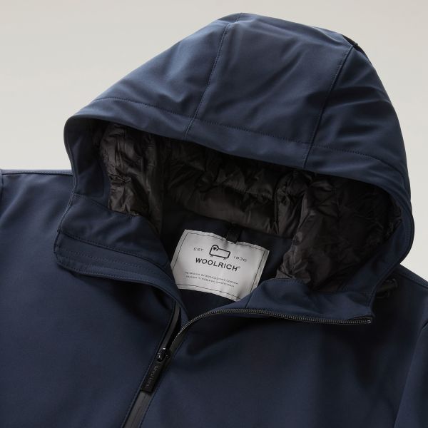 Woolrich Pacific Soft Shell Jack Navy
