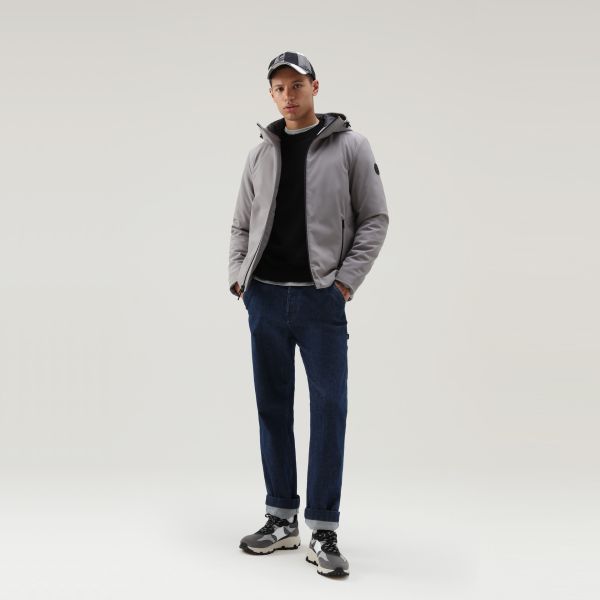 Woolrich Pacific Soft Shell Jas Grijs