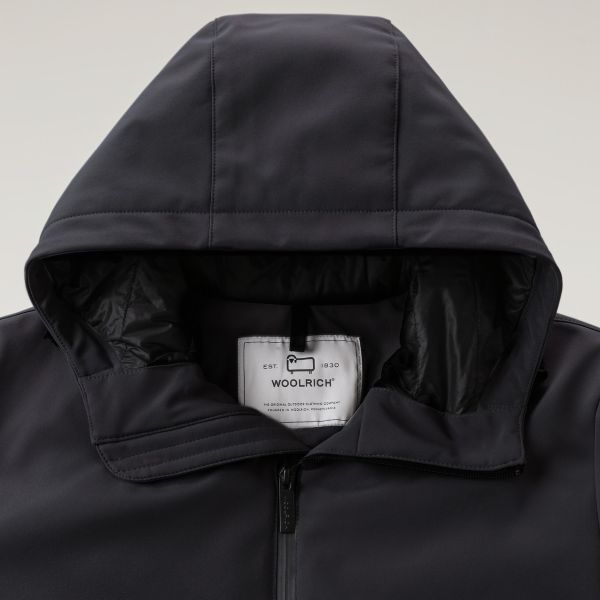 Woolrich Pacific Soft Shell Jas Zwart
