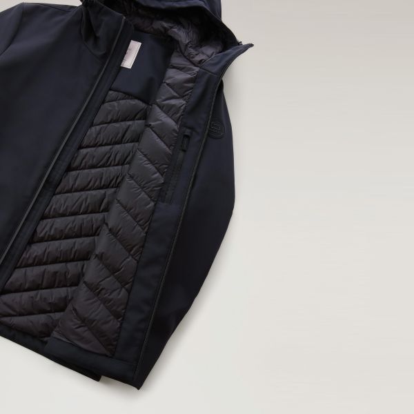 Woolrich Pacific Soft Shell Jas Zwart