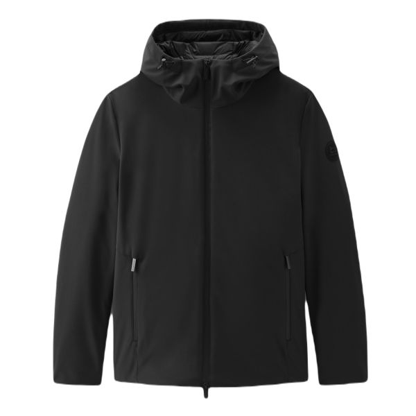 Woolrich Pacific Soft Shell Jas Zwart