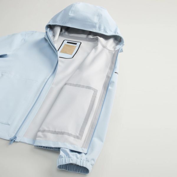 Woolrich Pacific Two Layers Jack Licht Blauw