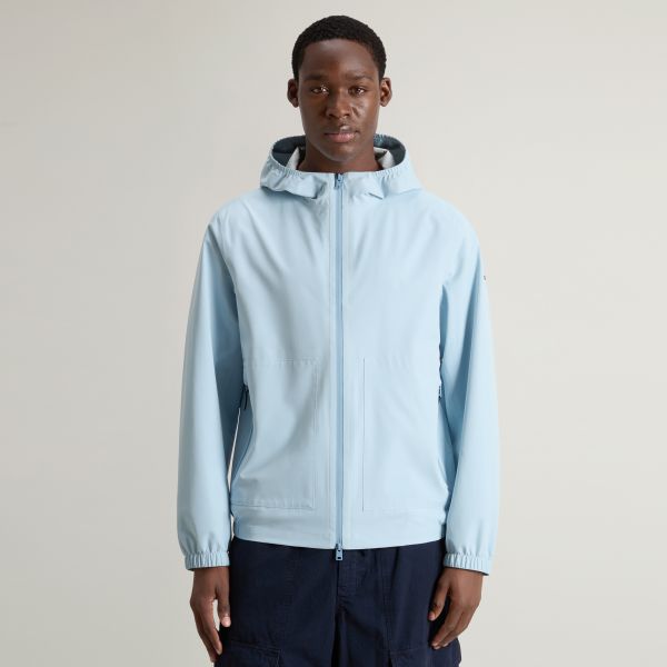 Woolrich Pacific Two Layers Jack Licht Blauw